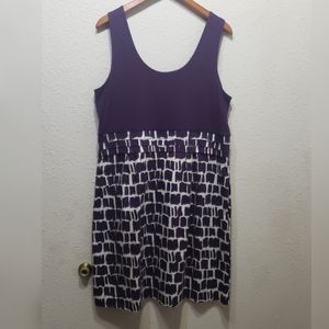 BODEN purple dress size 14